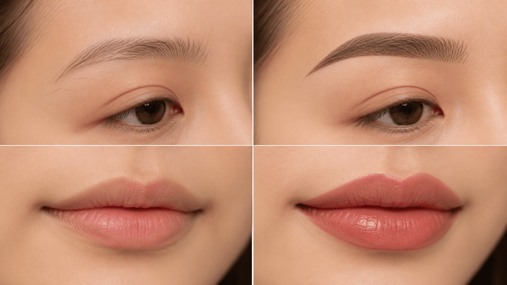 Minh họa kết quả dịch vụ HAN BEAUTY CENTER